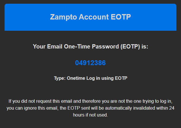 EOTP Email